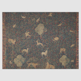 Papel De Seda Taleurs de milefleurs com animais