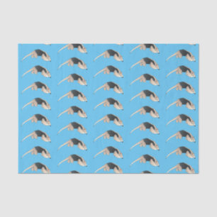 Papel De Seda Tamandua ilustração de desenho animado