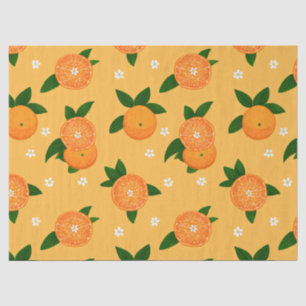 Papel De Seda Tangerinas de Verão