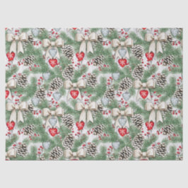 Papel De Seda Tannenzapfen und Maschen