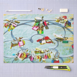 Papel De Seda Tanto amor! Cadeados de amor para o amor eterno 