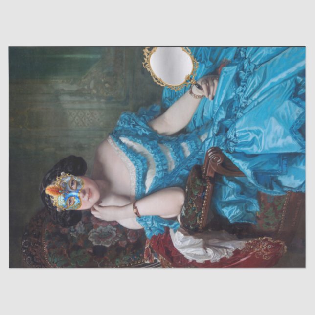 Papel De Seda Tão Posh Mascarada (Frente )