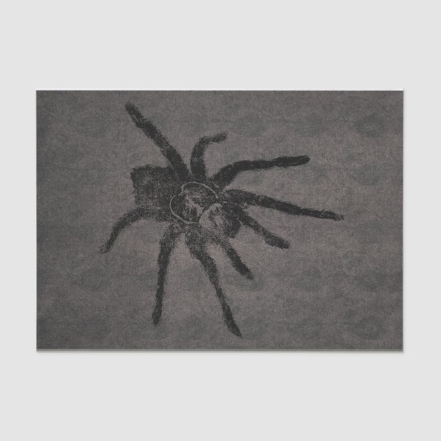 Papel De Seda Tarantula Goth Decoupage (Frente )