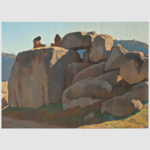 Papel De Seda “Tarde Neolítica” por Maynard Dixon