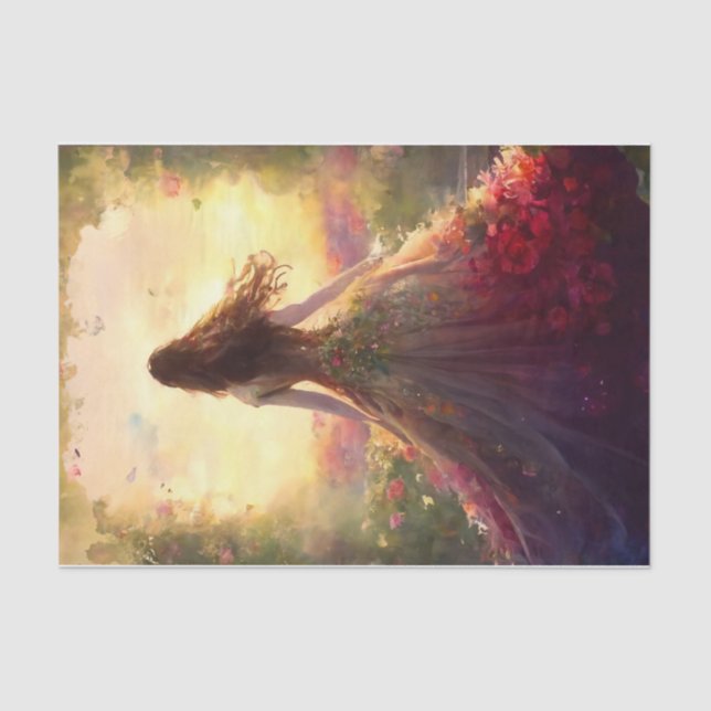 Papel De Seda tarde Tea (Frente )