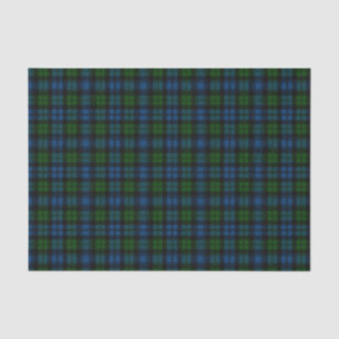 Papel De Seda Tartan das forças armadas de Campbell do clã