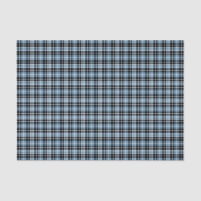 Papel De Seda Tartan de Clark do clã (Frente )