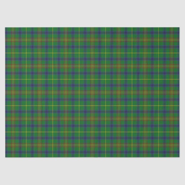 Papel De Seda Tartan de Holmes do clã (Frente )