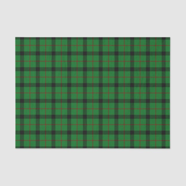 Papel De Seda Tartan de Kincaid do clã (Frente )