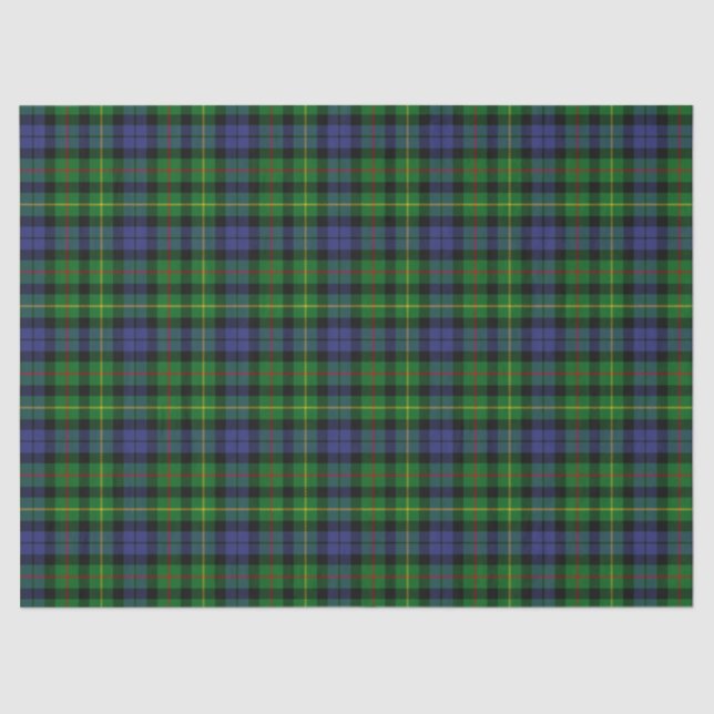 Papel De Seda Tartan de Rollo (Frente )