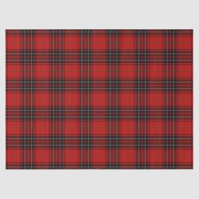 Papel De Seda Tartan de Wemyss do clã (Frente )