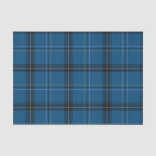 Papel De Seda Tartan do azul de Ramsay do Scottish