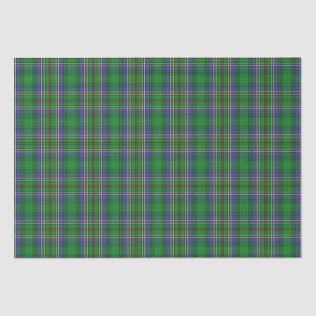 Papel De Seda Tartan do Clã Cockburn (Frente )