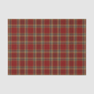 Papel De Seda Tartan do irlandês de Tyrone do condado