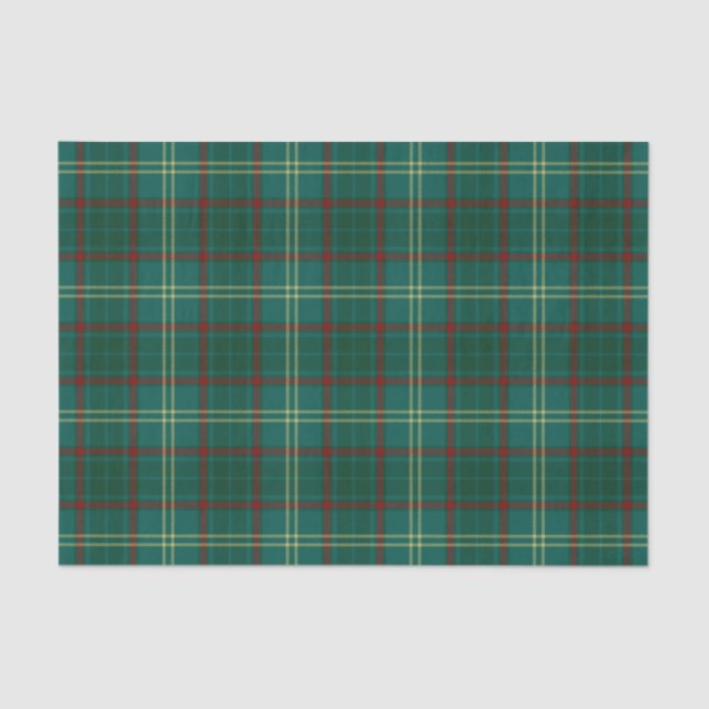 Papel De Seda Tartan do irlandês do condado de Armagh (Frente )