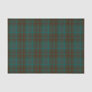 Papel De Seda Tartan do irlandês do condado de Dublin