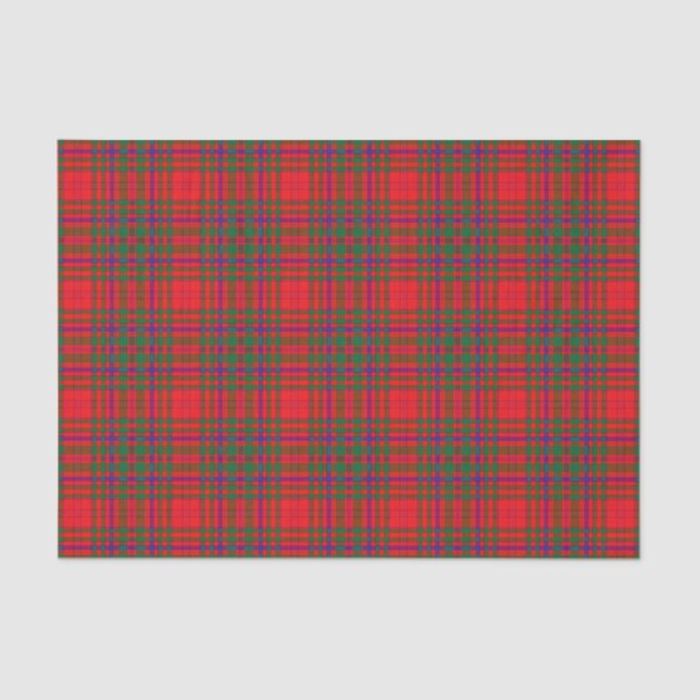 Papel De Seda Tartan escocês de MacDougall do clã dos presentes (Frente )