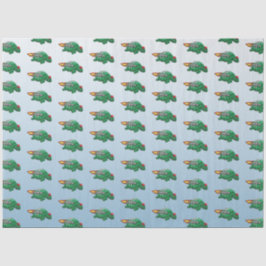 Papel De Seda Tartaruga Foguete