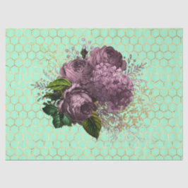 Papel De Seda Tea Garden Bee Series Design 32