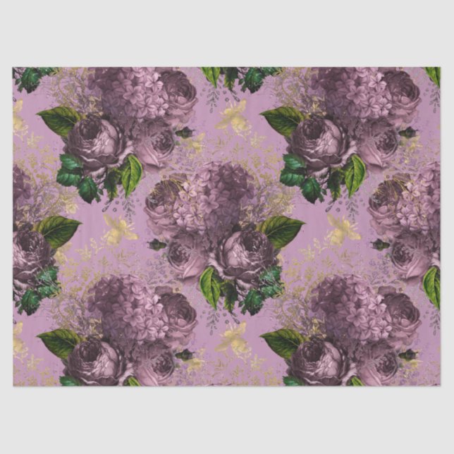 Papel De Seda Tea Garden Bee Series Design 45 (Frente )