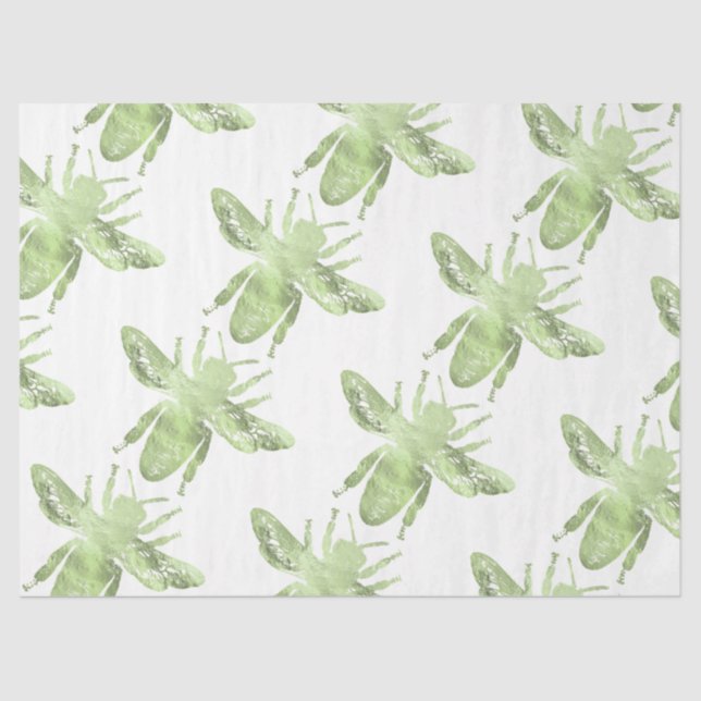 Papel De Seda Tea Garden Bee Series Design 50 (Frente )