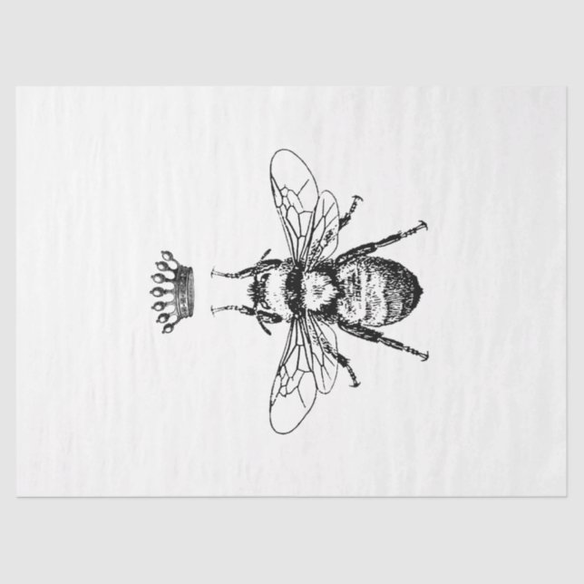 Papel De Seda Tea Garden Bee Series Design 51 (Frente )