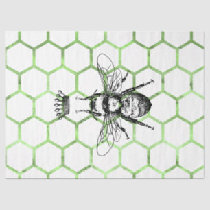 Papel De Seda Tea Garden Bee Series Design 54