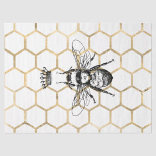 Papel De Seda Tea Garden Bee Series Design 55