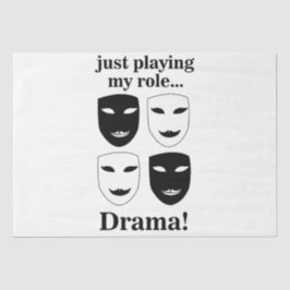 Papel De Seda Teatro de Máscara Teatro de Teatro Ator de Palco