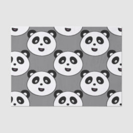 Papel De Seda Tecido bonito da panda