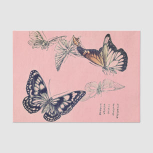 Papel De Seda Tecido borboleta