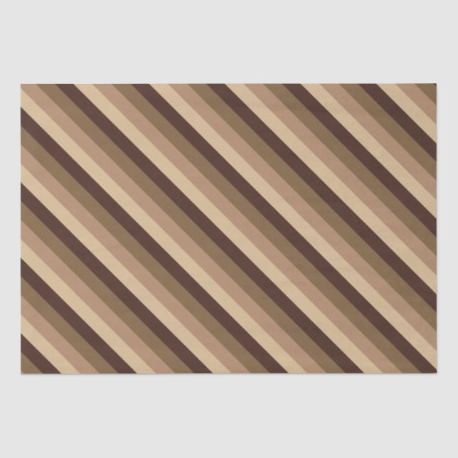 Papel De Seda Tecido de chocolate (Frente )