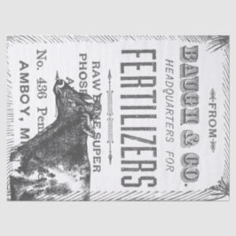 Papel De Seda Tecido de Decoupage da vaca do país