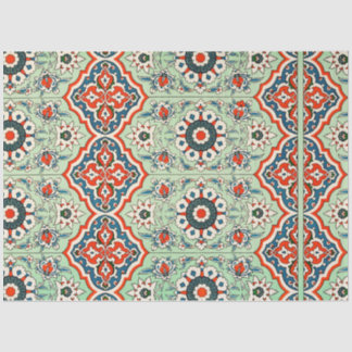 Papel De Seda Tecido de dissociação de azulejos portugueses