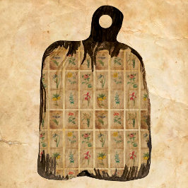 Papel De Seda Tecido de dissociação floral da Vintage