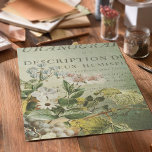 Papel De Seda Tecido de dissociação floral da Vintage<br><div class="desc">Tecido de dissociação floral da Vintage</div>