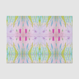 Papel De Seda Tecido de Jardim de Leite