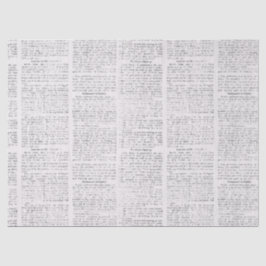 Papel De Seda Tecido de jornal