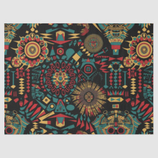 Papel De Seda Tecido de presente "Padrões Inspirados no Patrimôn