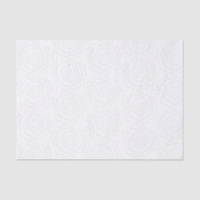 Papel De Seda Tecido de "Rosa suave" (Frente )