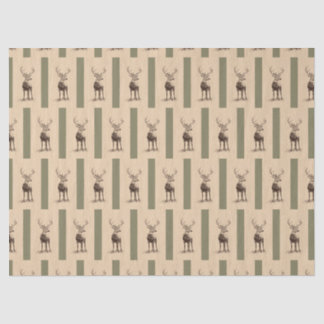 Papel De Seda Tecido de veado