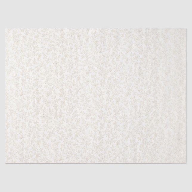 Papel De Seda Tecido Dourado Delicado (Frente )