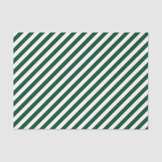 Papel De Seda Tecido embebido em branco e verde natalino