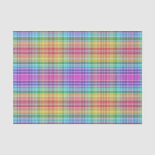 Papel De Seda Tecido embebido - Rainbow Madras