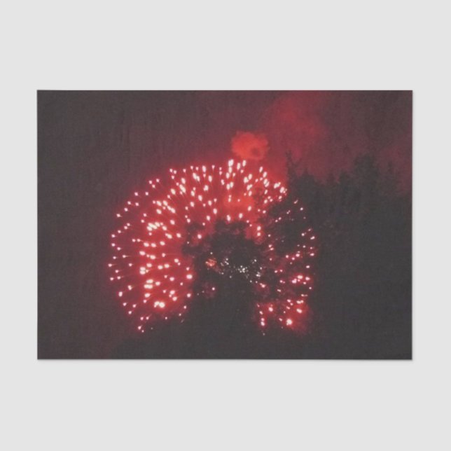 Papel De Seda Tecido Fireworks 7 (Frente )