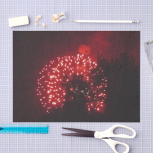 Papel De Seda Tecido Fireworks 7