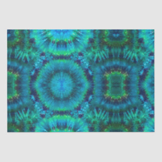 Papel De Seda Tecido Kaleidoscope Tie Dye