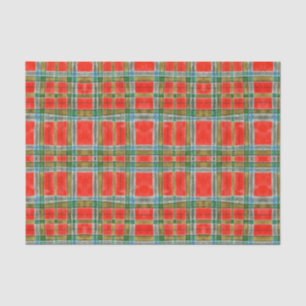 Papel De Seda Tecido MAC BAIN TARTAN
