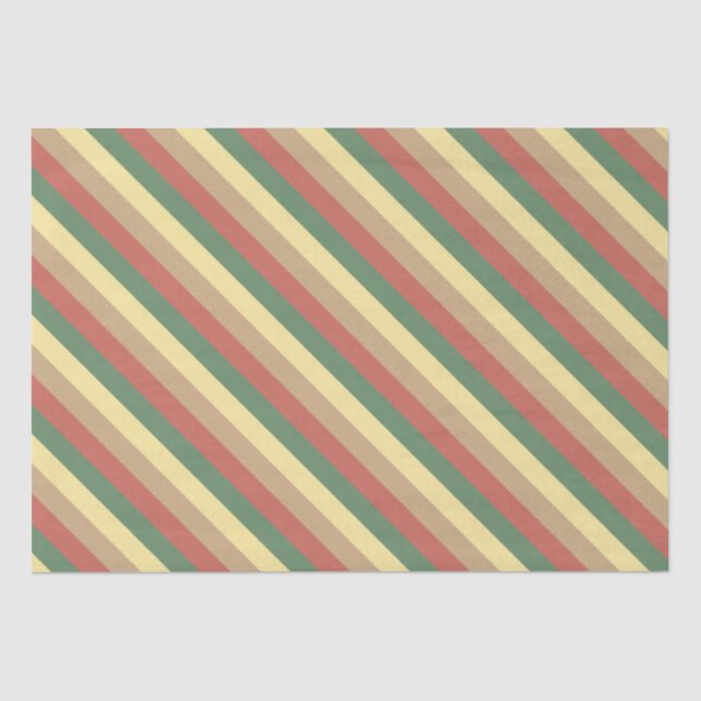 Papel De Seda Tecido verde (Frente )