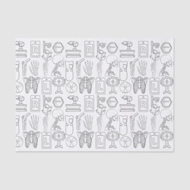 Papel De Seda Tecnologia Xray (Frente )